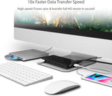 TP-Link Powered USB Hub 3.0 with 7 USB 3.0 Data Ports and 2 Smart Charging USB Ports. Compatible with Windows, Mac, Chrome &amp; Linux OS, with Power On/Off Button, 12V/4A Power Adapter(UH720)