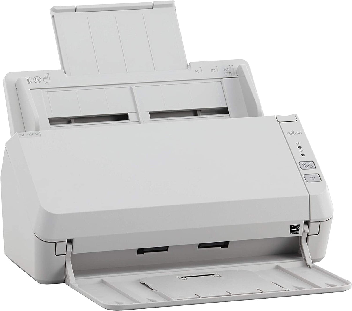 Fujitsu SP-1120N Price Performing, Network Enabled Color Duplex Document Scanner with Auto Document Feeder (ADF) SP-1120N Network Scanner (20 ppm)