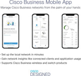 CISCO DESIGNED Business CBS350-24NGP-4X Managed Switch | 8 Port 5GE | 16 Port GE | PoE | 2x10G Combo | 2x10G SFP+ | Limited Lifetime Hardware Warranty (CBS350-24NGP-4X-NA) 8-port 5GE / 16-port GE / PoE+ / 375W / 4 x 10G uplinks
