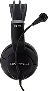 Koss SB40 Computer Headset with Microphone One Size