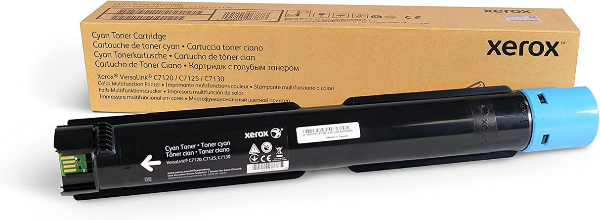 Xerox Original Toner Cartridge - Cyan - Laser - 18000 - Pages