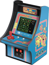My Arcade Micro Player Mini Arcade Machine: Ms. Pac-Man Video Game, Fully Playable, 6.75 Inch Collectible, Color Display, Speaker, Volume Buttons, Headphone Jack - Electronic Games