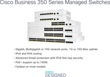 CISCO DESIGNED Business CBS350-24XT Managed Switch | 24 Port 10GE | 4x10G SFP+ Shared | Limited Lifetime Hardware Warranty (CBS350-24XT-NA) 24-port 10GE / 4 x 10G SFP+ (Shared)