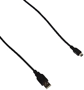 Monoprice 3-Feet USB A to mini-B 5pin 28/28AWG Cable (103896) Black 3 Feet
