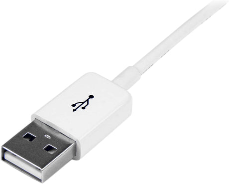 StarTech.com 1m White USB 2.0 Extension Cable Cord - A to A - USB Male to Female Cable - 1x USB A (M), 1x USB A (F) - White, 1 Meter (USBEXTPAA1MW) White 3ft