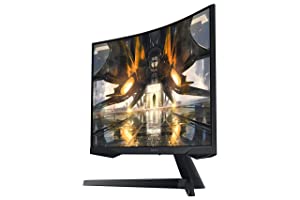SAMSUNG Odyssey G50A Series 32-Inch WQHD (2560x1440) Gaming Monitor, 165Hz, 1ms, IPS Panel, G-Sync, HDR10 (1 Billion Colors), Ultrawide Game View (LS32AG500PNXZA) 32-inch G50A (2022 refresh) QHD, 165Hz Flat