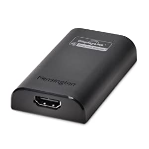 Kensington VU4000 USB 3.0 to HDMI 4K Video Adapter (K33988WW), Black