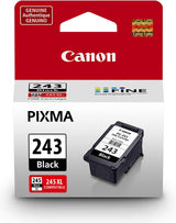 Canon PG-243 Black Ink Cartridge Compatible to printer iP2820 MX492, MG2420, MG2520, MG2920, MG2922, MG2924 MG3020, MG2525, TS3120, TS302, TS202 and TR4520 Black Cartridge Black Ink Cartridge Ink