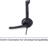 Verbatim Stereo 3.5mm Headset with Microphone