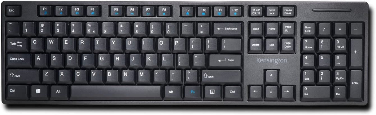 Kensington Pro Fit Low Profile Full Size Wireless Keyboard (K75229US)