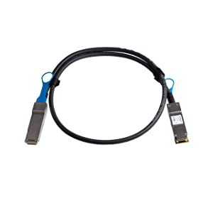 StarTech.com Juniper QFX-QSFP-DAC-1M Compatible 1m 40G QSFP+ to QSFP+ Direct Attach Cable Twinax - 40GbE QSFP+ Copper DAC 40 Gbps Low Power Passive Transceiver Module DAC (QFXQSFPDAC1M)