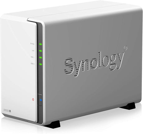 Synology 2 bay NAS DiskStation DS220j (Diskless), 2-bay; 512MB DDR4 DS220j 2-bay; 512MB DDR4