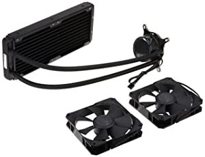 ASUS ROG Strix LC 240 RGB AIO Liquid CPU Cooler 240mm Radiator, Dual 120mm 4-Pin PWM Fans with Fanxpert Controls, Support for Intel and AMD Motherboards STRIX LC 240mm