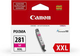 Canon CLI-281 XXL Magenta Ink-Tank Compatible to TR8520, TR7520, TS9120 Series,TS8120 Series, TS6120 Series, TS9521C, TS9520, TS8220 Series, TS6220 Series Magenta XXL Ink