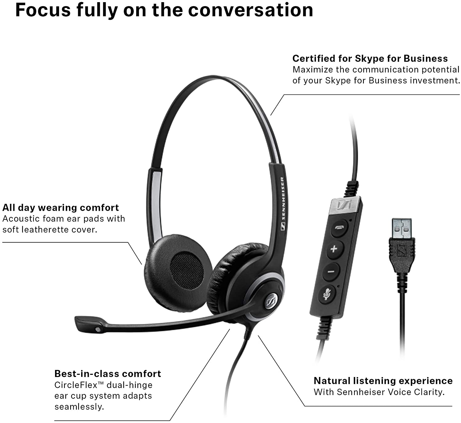 Sennheiser sc 260 online headset