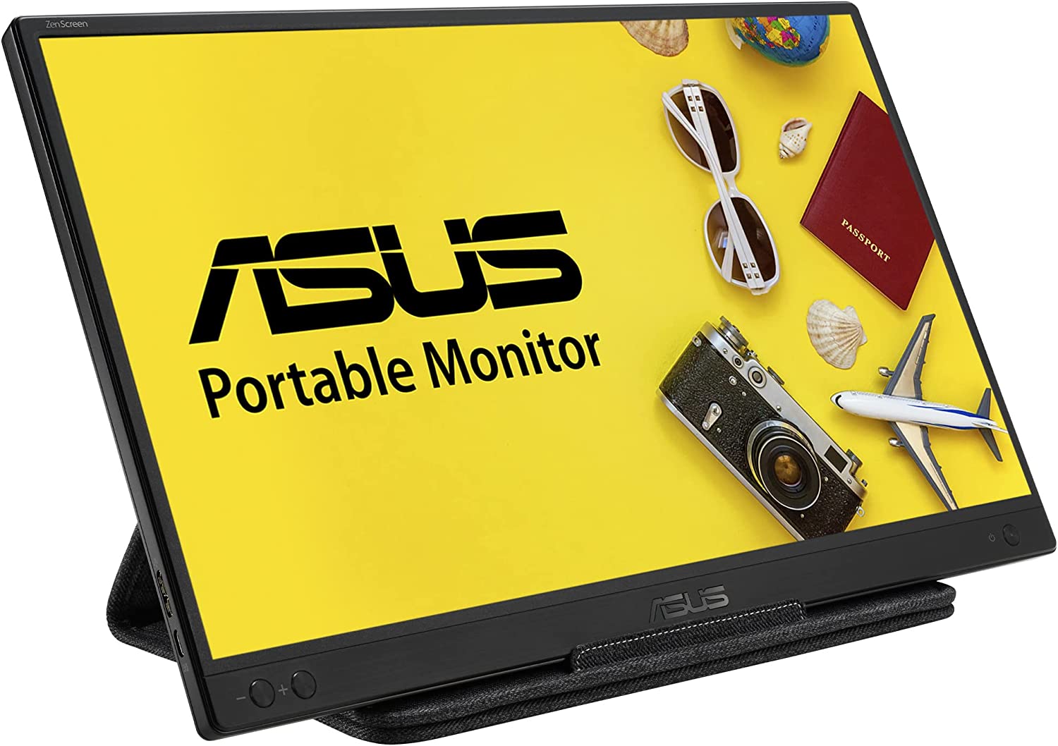 ASUS ZenScreen 15.6” 1080P Portable USB Monitor (MB166B)-Full HD