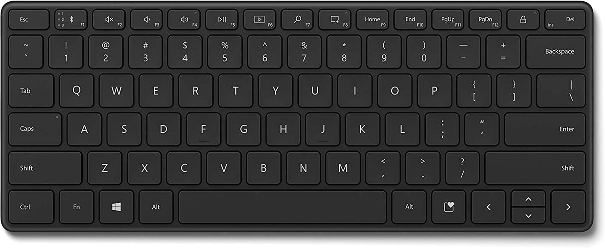 Microsoft Designer Compact Keyboard Matte Black, French French Matte Black