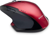Verbatim Wireless Desktop 8-Button Deluxe Mouse Red