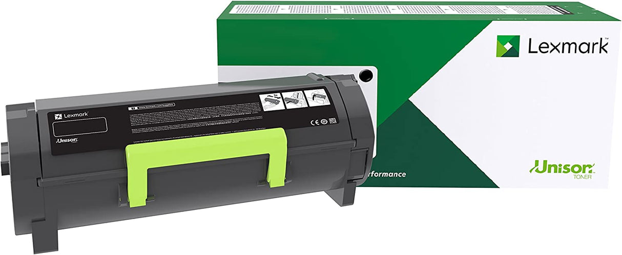 Lexmark 56F1U00 for MS521dn, MS621dn, MS622de, MX521de Black High Yield Toner Cartridge in Retail Packaging