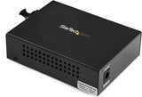 StarTech.com Multimode (MM) LC Fiber Media Converter for 10/100/1000 Network - 550m - Gigabit Ethernet - 850nm - with SFP Transceiver (MCM1110MMLC)