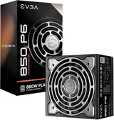 EVGA Supernova 850 P6, 80 Plus Platinum 850W, Fully Modular, Eco Mode with FDB Fan, 10 Year Warranty, Includes Power ON Self Tester, Compact 140mm Size, Power Supply 220-P6-0850-X1 P6 850W