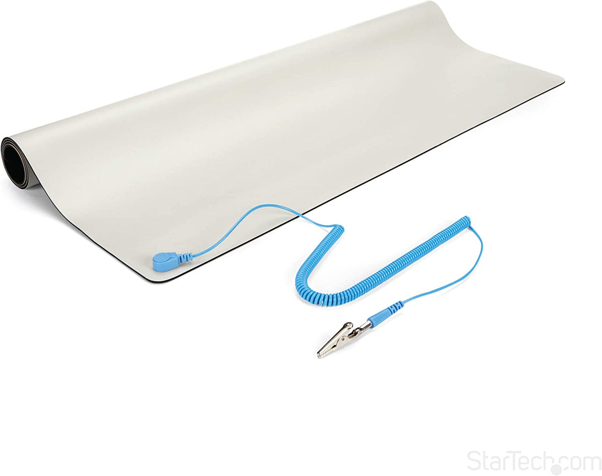 StarTech.com Anti-Fatigue Mat for Standing Desk - Ergonomic Sit (STSMATL)