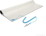 StarTech.com Anti-Static Mat - 25” x 27.5” Electrical Grounding Desk Pad - For Home or Work - Beige (M3013) 24" x 27.5"