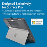 Kensington Blackbelt Surface Pro 9 Rugged Case - Platinum (K97621WW)