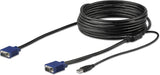 StarTech.com 15 ft. (4.6 m) USB KVM Cable for StarTech.com Rackmount Consoles - VGA and USB KVM Console Cable (RKCONSUV15)