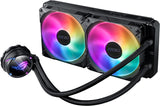 Asus Rog Strix Lc Ii 280 Argb All-in-One Liquid CPU Cooler(Aio) with Aura Sync,