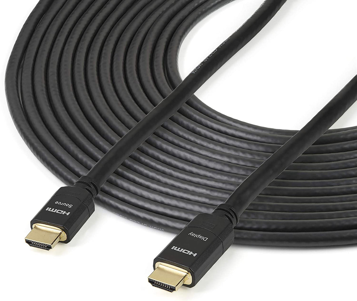 StarTech.com 50ft (15m) HDMI 2.0 Cable - 4K 60Hz Active HDMI Cable - CL2  Rated for In Wall Installation - Long Durable High Speed UHD HDMI Cable 