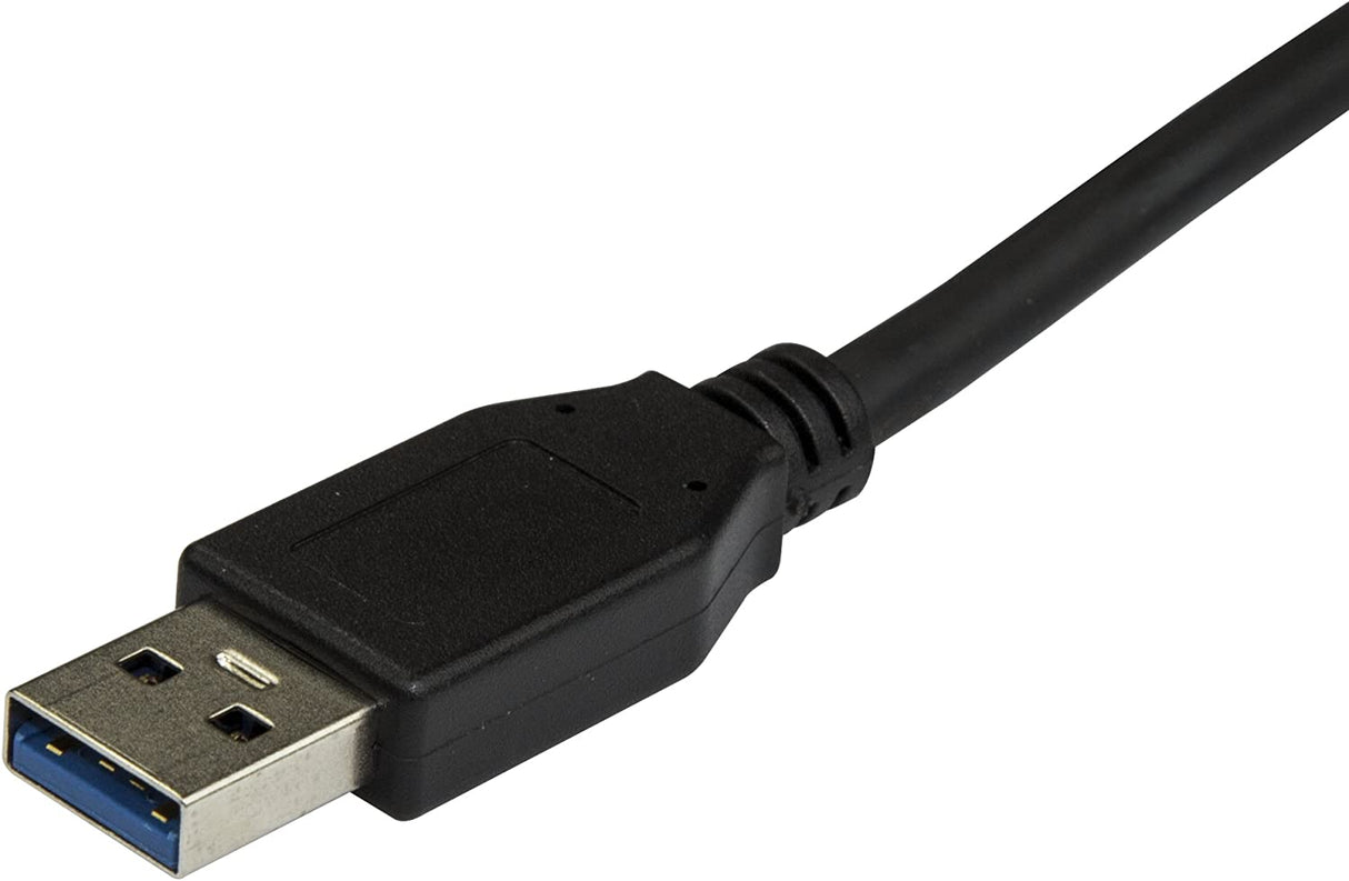 StarTech.com USB to USB C Cable - 1.6 ft / 0.5m - M/M - USB 3.1 (10Gbps) - USB-C to USB 3.0 - USB Type C to Type A Cable (USB31AC50CM)