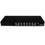 StarTech.com 16 Port Rackmount USB KVM Switch Kit with OSD and Cables - 1U (SV1631DUSBUK) USB | Cables Included