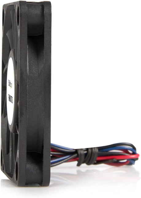 StarTech.com 60x10mm Replacement Ball Bearing Computer Case Fan w/ TX3 Connector - 3 pin case Fan - TX3 Fan - 60mm Fan (FAN6X1TX3), Black 60x10mm TX3 &amp; LP4