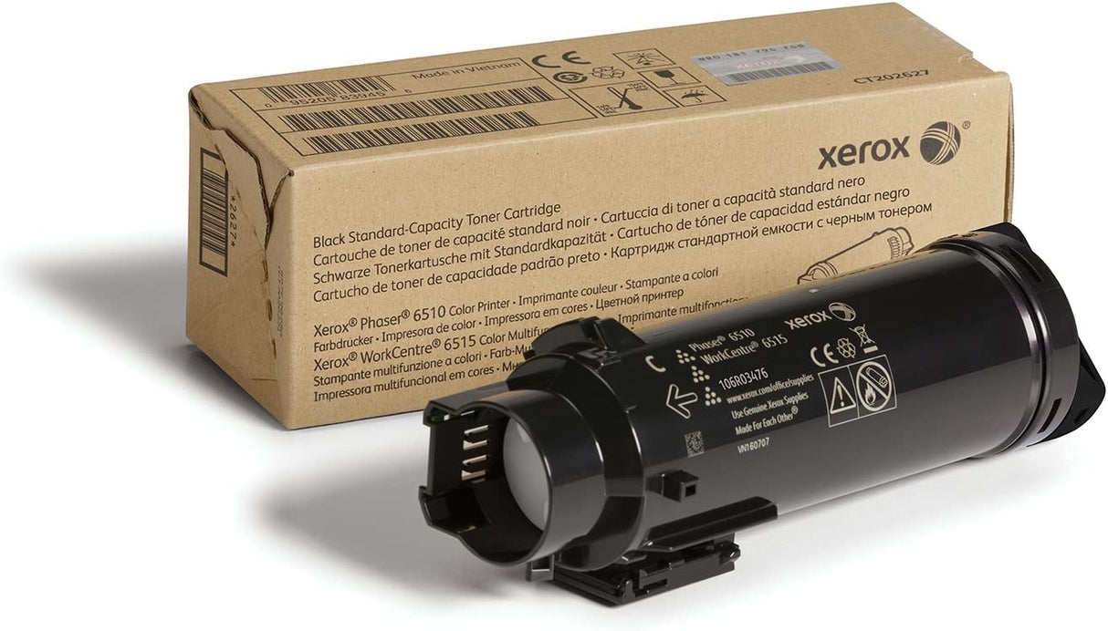 Xerox Phaser 6510/Workcentre 6515 Black Standard Capacity Toner-Cartridge (2,500 Pages) - 106R03476 Standard Capacity Black