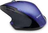Verbatim 2.4G Wireless 8-Button LED Ergonomic Deluxe Mouse - Computer Mouse with Nano Receiver for Mac and PC - Purple