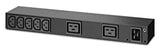 Apc Rack PDU, Basic, 0U/1U, 100-240V/20A, 220-240V/16A, (7) C13, (2) C19