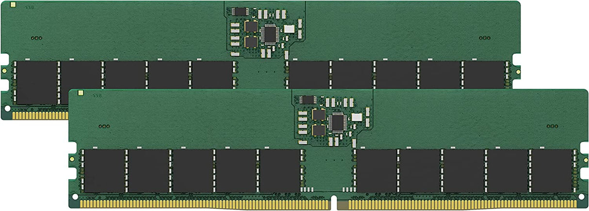 Kingston KCP548US8K2-32 Desktop PC Memory, DDR5, 4800MT/S, 16GB x 2, CL40, 1.1V, 100% Compatibility