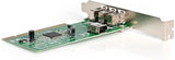 StarTech.com 4 port PCI 1394a FireWire Adapter Card - 3 External 1 Internal FireWire PCI Card (PCI1394MP) FireWire Card Adapter PCI 1394a