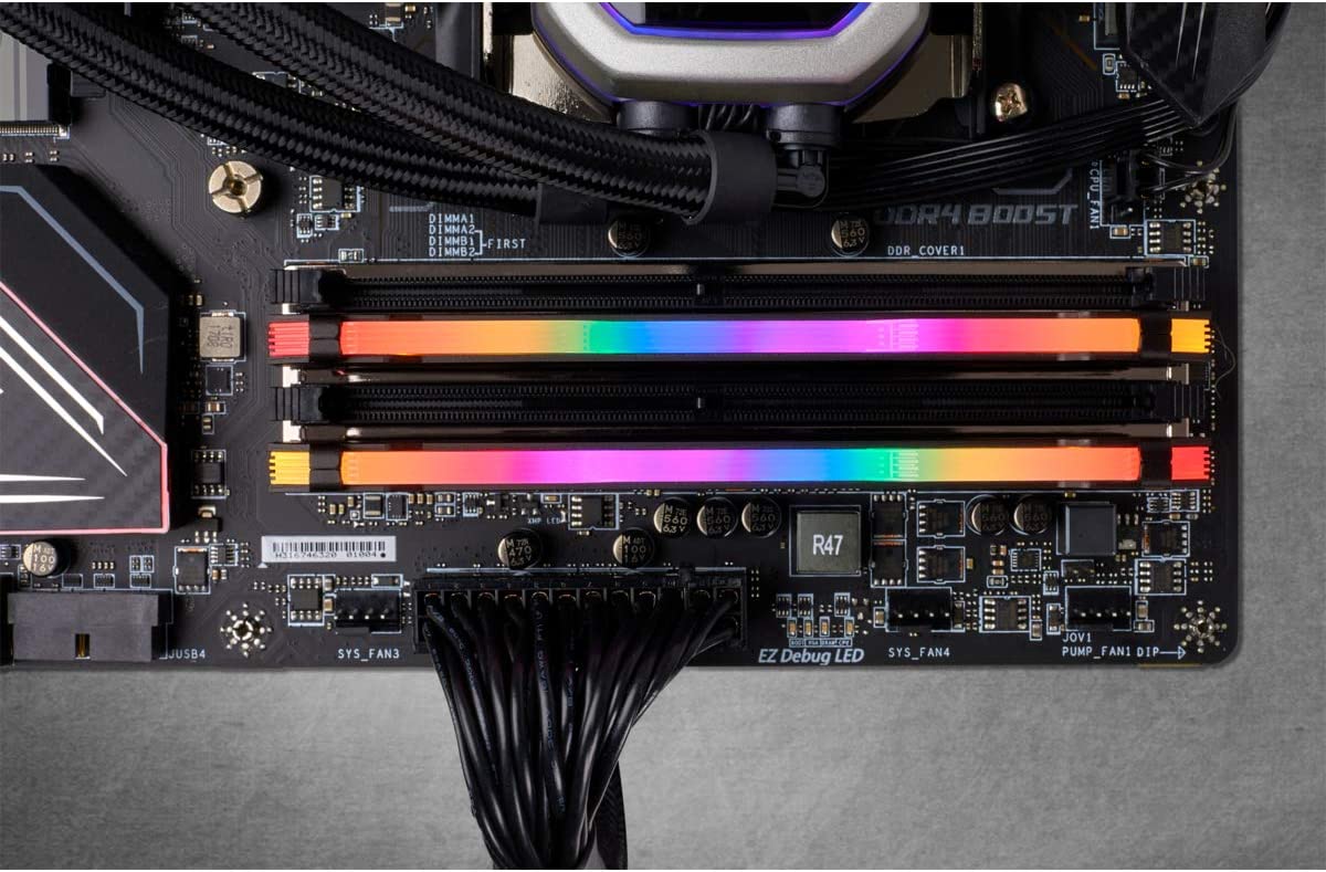 CORSAIR VENGEANCE RGB PRO 32GB (2x16GB) DDR4 3600 (PC4-28800) C18