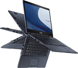 Asus B3 Series B3402FEA-C31H-CA ExpertBook Flip Laptop 14" Touch FHD 16:9 Glossy, Intel i3-1115G4 3.0 GHz, 8GB DDR4, 256GB PCIe SSD + TPM, US MIL-STD 810H, Windows 10 , Black English B3-Intel i3