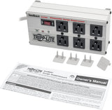 Tripp Lite Isobar Surge Protector Metal 6 Outlet 6-Feet Cord 3330 Joules, White (ISOBAR6ULTRA)