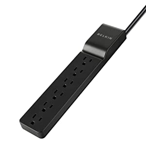 Belkin 6-Outlet Surge Protector with 6-Feet Power Cord