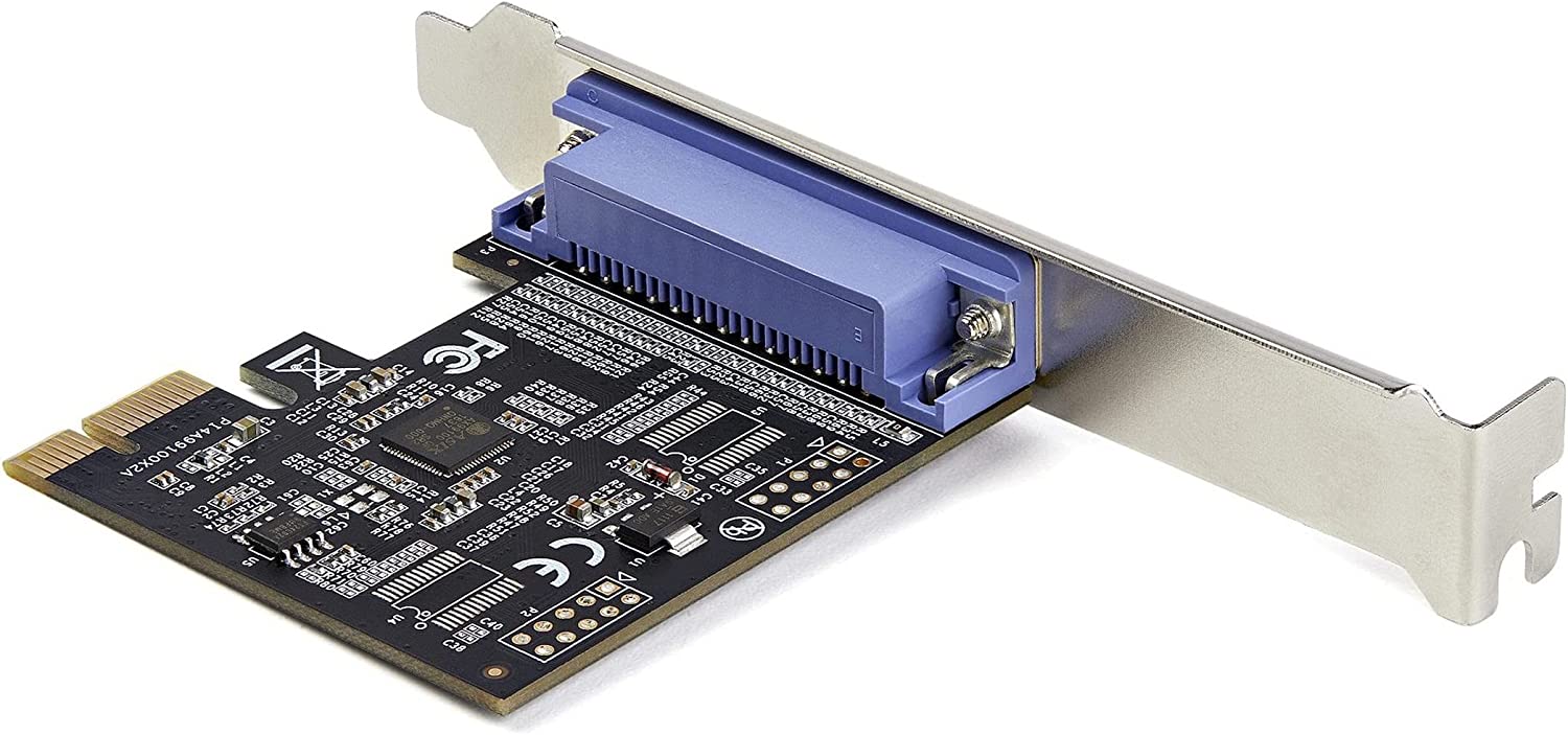 StarTech.com 1-Port Parallel PCIe Card - PCI Express to Parallel DB25 ...