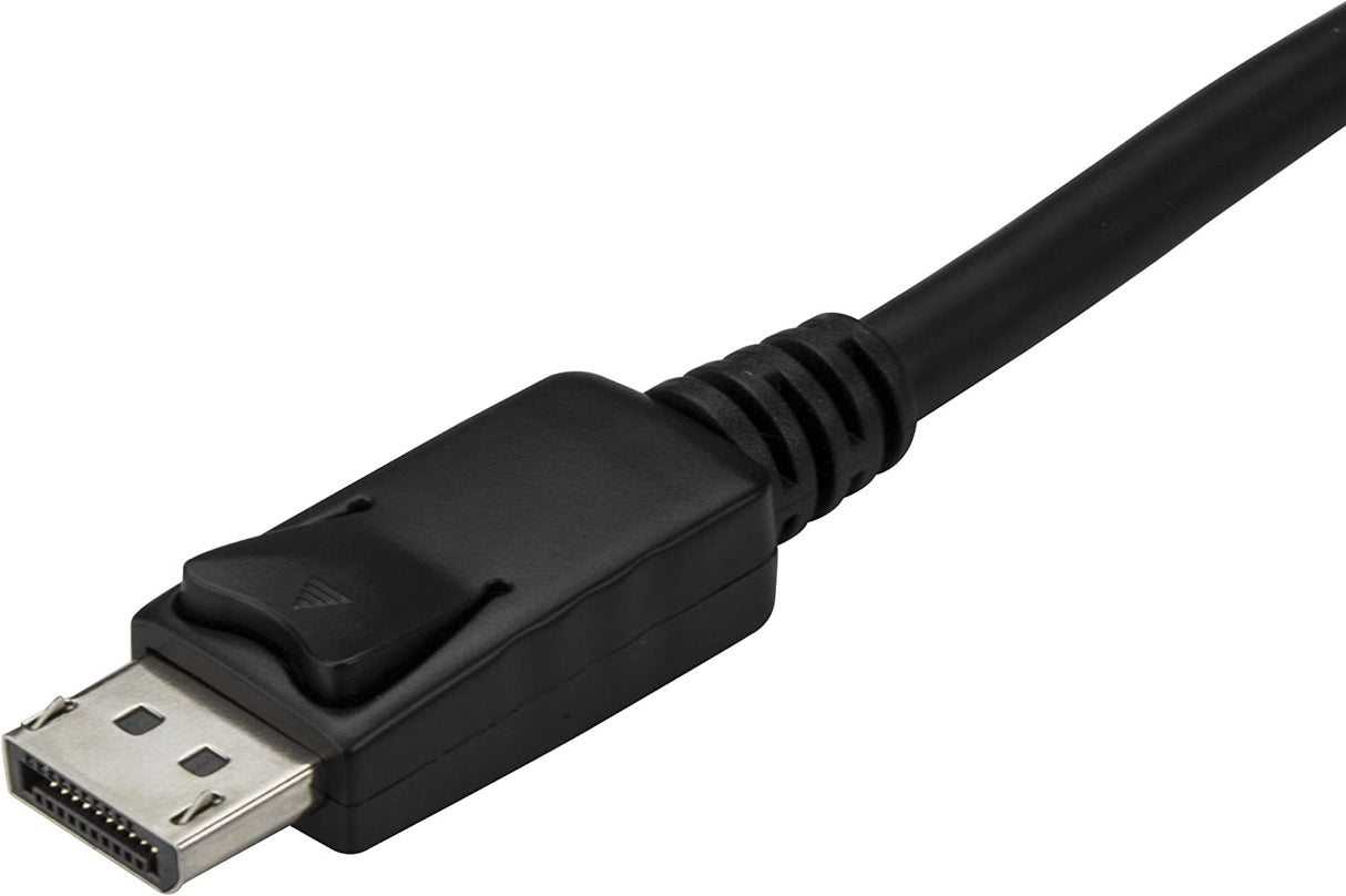 StarTech.com 9.8ft/3m USB C to DisplayPort 1.2 Cable 4K 60Hz - USB-C to DisplayPort Adapter Cable - HBR2 USB Type-C DP Alt Mode to DP Monitor Video Cable - Works w/ Thunderbolt 3 - Black (CDP2DPMM3MB) 10 ft / 3 m Black