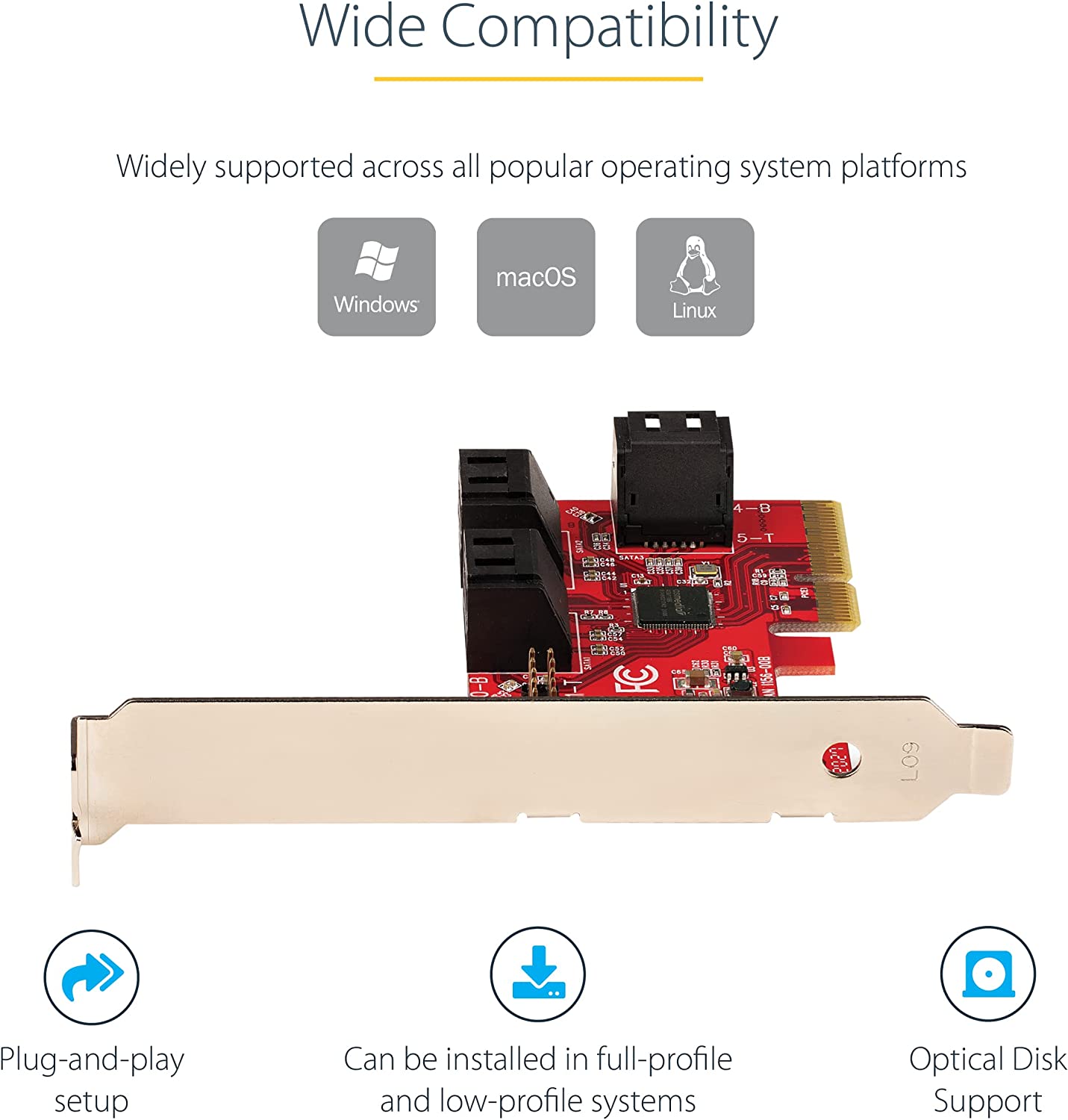 Pcie sata expansion on sale card