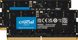 Crucial RAM 16GB Kit (2x8GB) DDR5 4800MHz CL40 Laptop Memory CT2K8G48C40S5 16GB Kit (2x8GB) 4800MHz