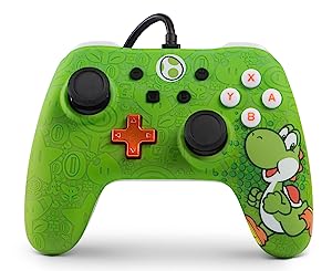 PowerA Wired Controller for Nintendo Switch - Yoshi, Gamepad, Game controller, Wired controller, Officially licensed Yoshi Controller