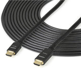 StarTech.com 65 ft (20m) High Speed HDMI Cable – Male to Male - Active - 28AWG - CL2 Rated In-wall Installation - Ultra HD 4K x 2K - Active HDMI Cable (HDMM20MA) Black 66 ft / 20 m