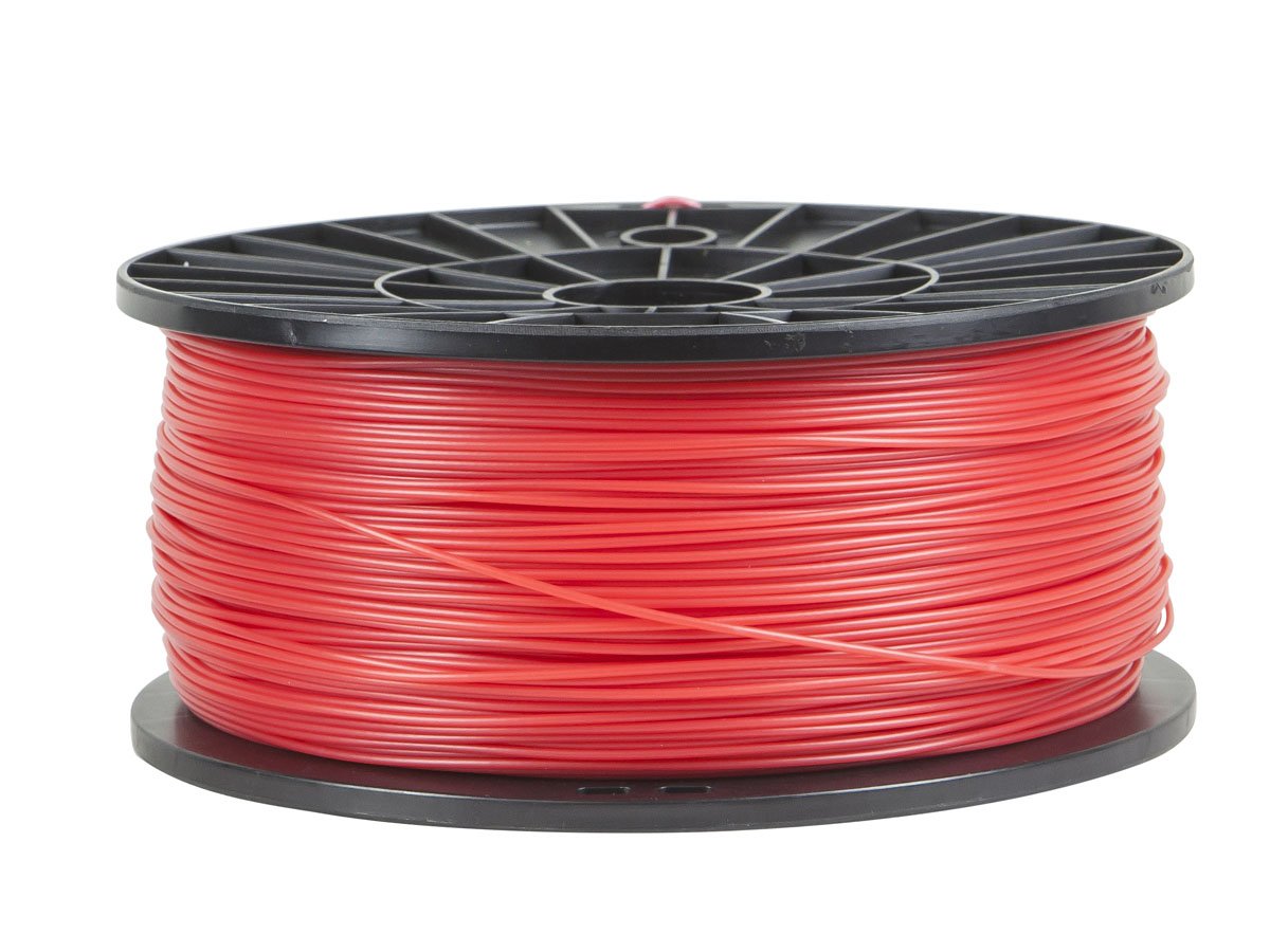 Monoprice PLA 3D Printer Filament - Red - 1kg Spool, 1.75mm Thick | | For All PLA Compatible Printers (110553) 1kg/spool Red